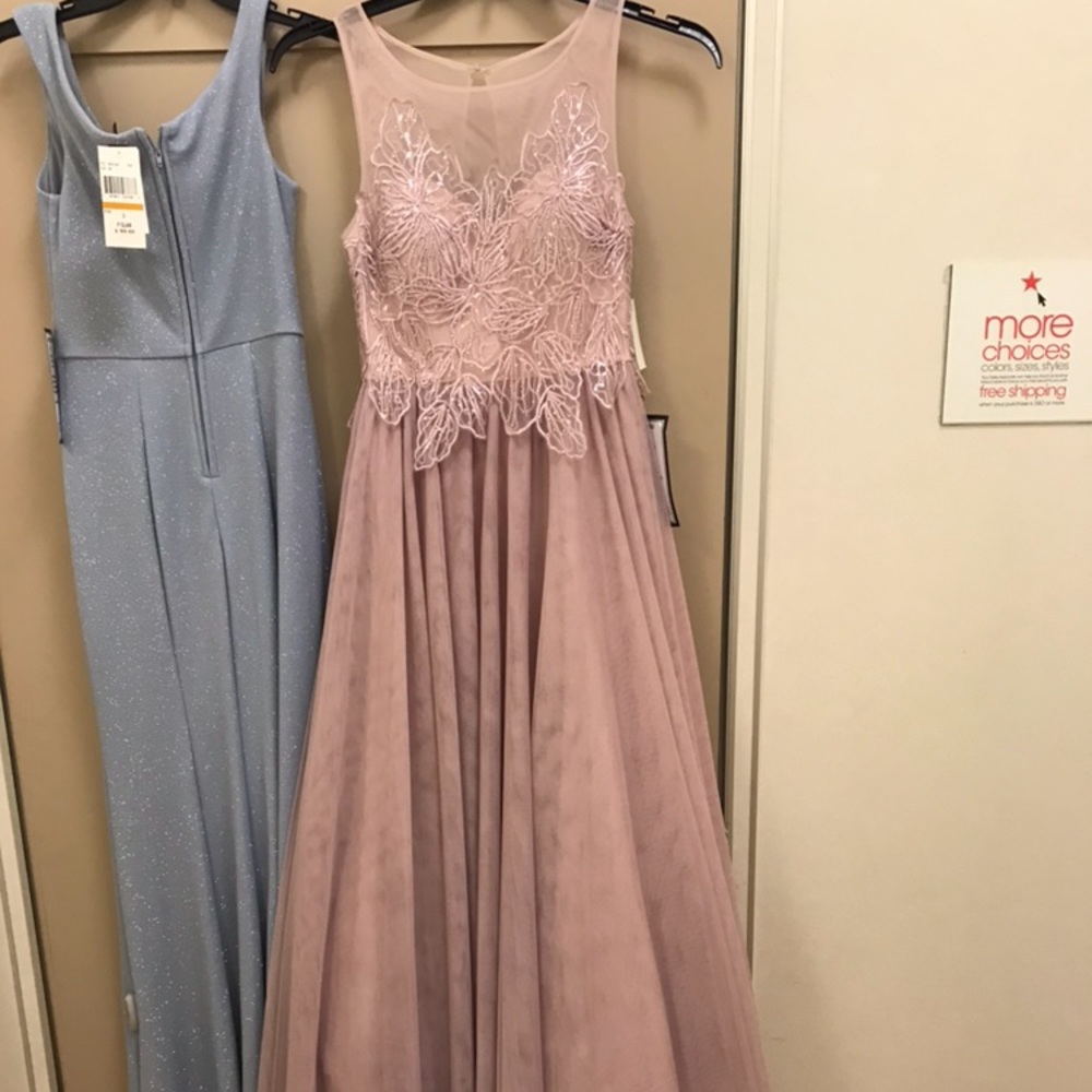 Mauve ballgown
